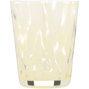 Blokker Soft Shades drinkglas tortoise geel - 36cl