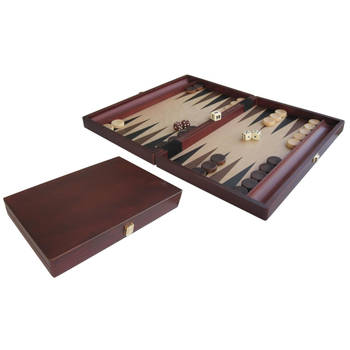 Backgammon 35x24cm hout ingelegd