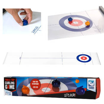 Tafelspel Curlen - Tabletop Curling - 120 cm