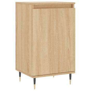 vidaXL Dressoir 40x35x70 cm bewerkt hout sonoma eikenkleurig