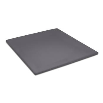 Cinderella - Topper Hoeslaken (tot 15 cm) - Double Jersey - 160x200/210 cm - Anthracite