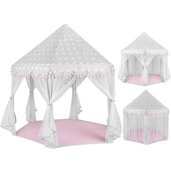 Princess Kasteel Huis Paleis 140 x 70 x 70 cm - Kinder Tent tipi voor binnen en buiten huis