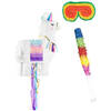 Funny Fashion - Verjaardag Pinata Lama - 41 x 49 cm - set met stok en masker - Pinatas