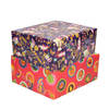 Setje van 8x rollen Sinterklaas inpakpapier/cadeaupapier 2,5 x 0,7 meter 2 soorten prints - Cadeaupapier