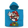 Super Mario bad cape/poncho - 60 x 120 cm - katoen - voor kinderen - Badcapes