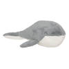 Atmosphera Walvis knuffel van zachte pluche - blauw/grijs/wit - 64 cm - Extra groot - Knuffeldier