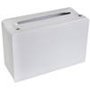 Enveloppendoos koffer - Bruiloft - wit - karton - 24 x 16 cm - Feestdecoratievoorwerp