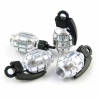 TT-product ventieldoppen Silver Grenades handgranaat 4 stuks zilver