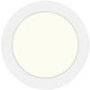 LED Downlight Pro - Aigi Trinko - Opbouw Rond 12W - Natuurlijk Wit 4000K - Mat Wit - Kunststof