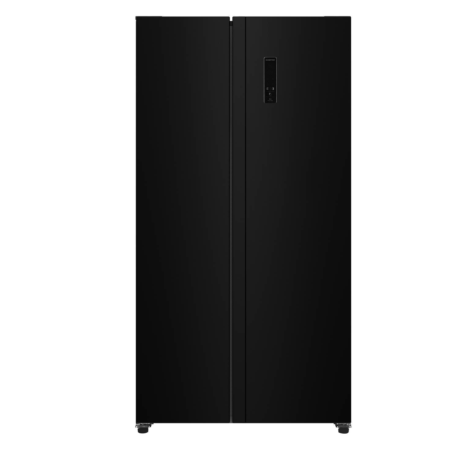 Bella BSBS-445.1BE Amerikaanse koelkast Met Display No Frost 442 Liter Zwart