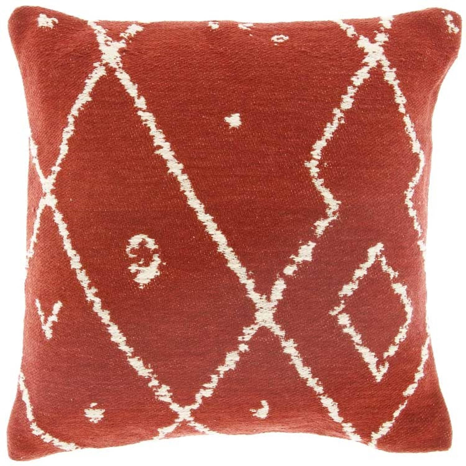 Unique Living - Kussen Tobi - 45x45cm - Rood