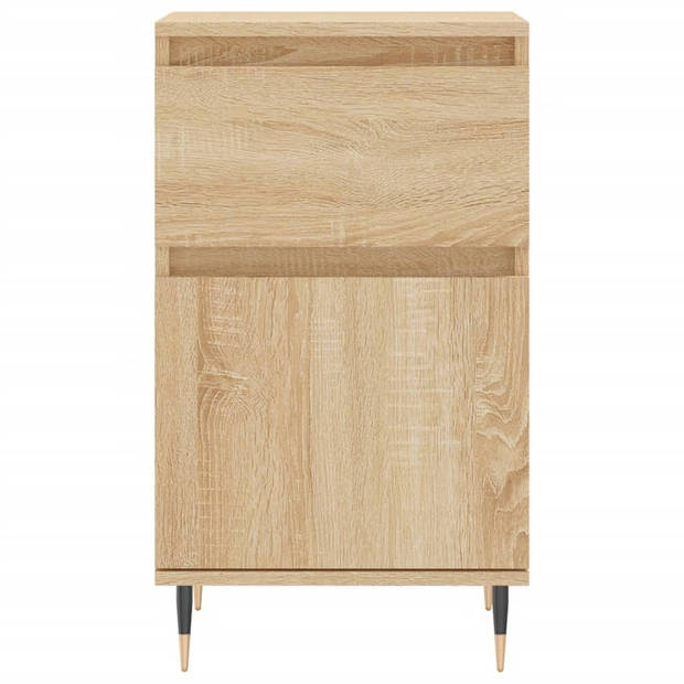 vidaXL Dressoir 40x35x70 cm bewerkt hout sonoma eikenkleurig