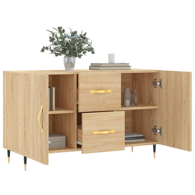 The Living Store Dressoir - Sonoma Eiken - 100 x 36 x 60 cm - Duurzaam materiaal