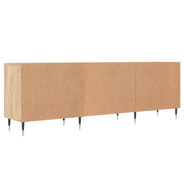 The Living Store Televisiekast Sonoma Eiken - TV-meubel 150x30x50 cm