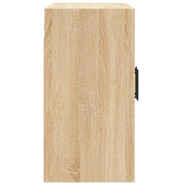 vidaXL Wandkast 60x31x60 cm bewerkt hout sonoma eikenkleurig