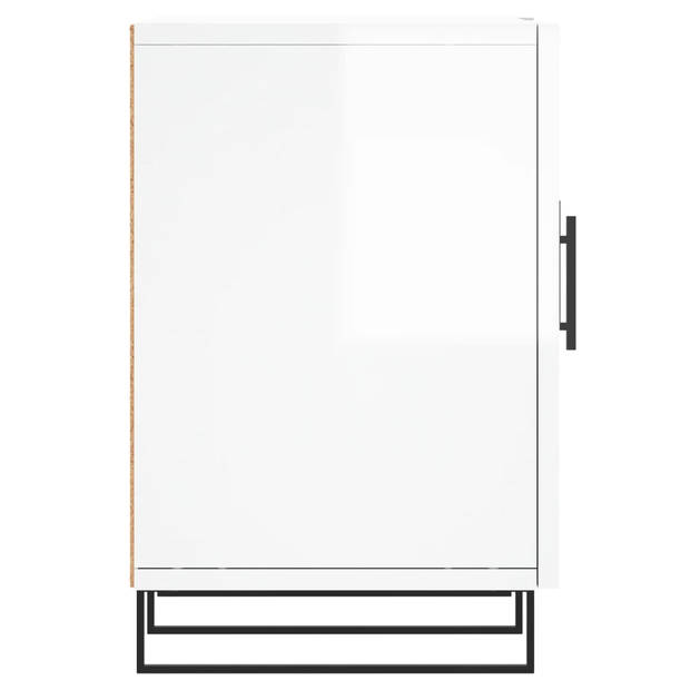 The Living Store TV-meubel - Hoogglans wit - 150 x 30 x 50 cm (B x D x H)