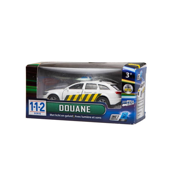 112 Douane Auto 1:43 + Licht/Geluid