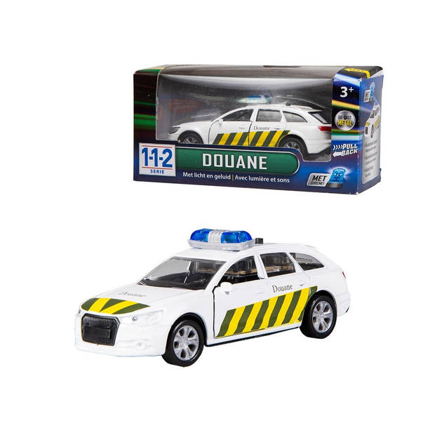 112 Douane Auto 1:43 + Licht/Geluid