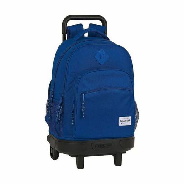 Schoolrugzak met Wielen Compact BlackFit8 Oxford Donkerblauw 33 X 45 X 22 cm