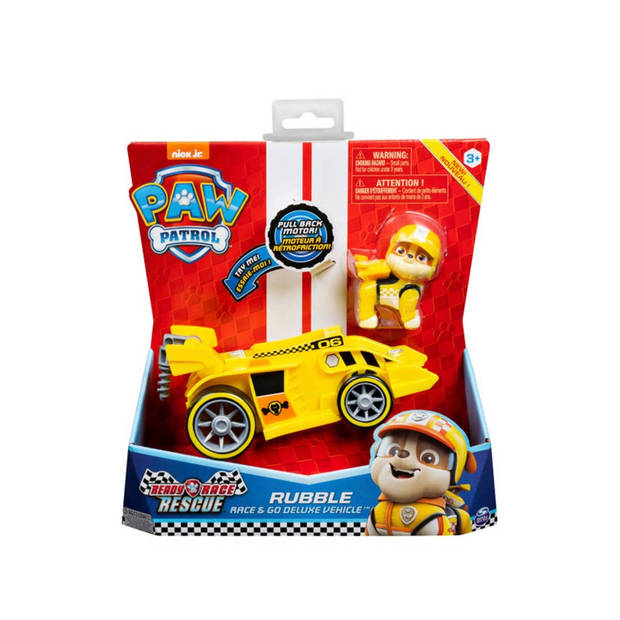 Paw Patrol Race Rescue Themed Vehicles Rubble