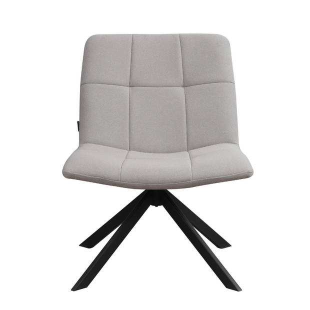 Bronx71 Scandinavische fauteuil Eevi gerecyclede stof grijs.