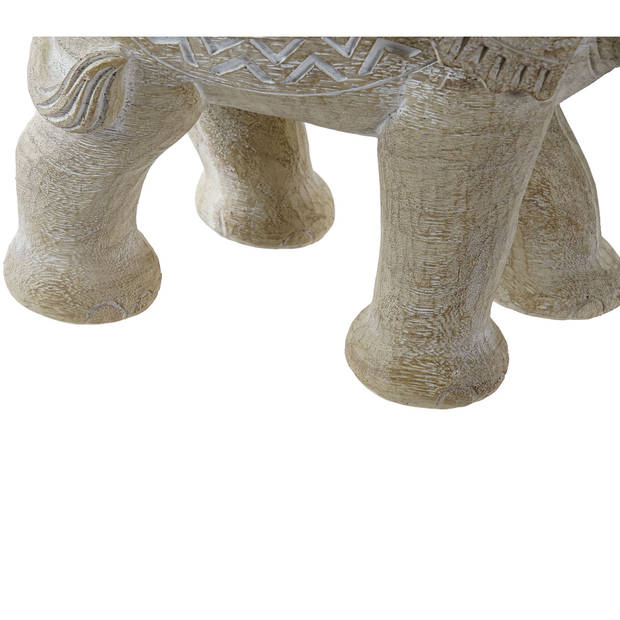 Items Olifant dierenbeeld - beige - polyresin - 28 x 13,5 x 18,5 cm - home decoratie - Beeldjes