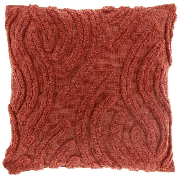 Unique Living - Kussen Paros - 45x45cm - Rood