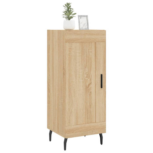 The Living Store dressoir Basic - 34.5 x 34 x 90 cm - sonoma eiken