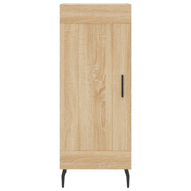 The Living Store dressoir Basic - 34.5 x 34 x 90 cm - sonoma eiken