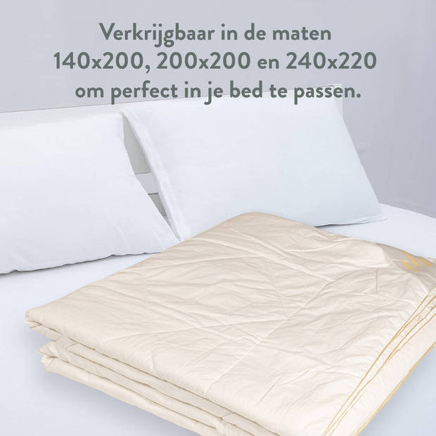 Sleep Comfy - Cooler Series - Zomer Dekbed 200x200 cm - Anti Allergie Dekbed - Tweepersoons Dekbed