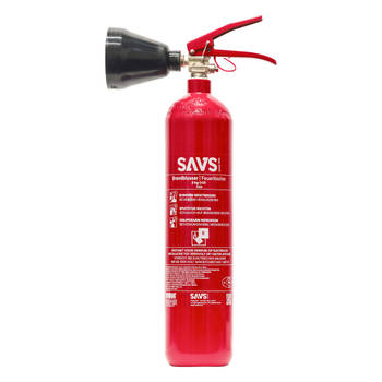 SAVS CO2 Brandblusser 2 kg