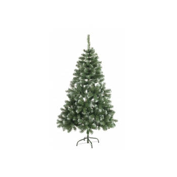 Tweedekans kerstboom/kunstboom - besneeuwd - 120 cm - Kunstkerstboom