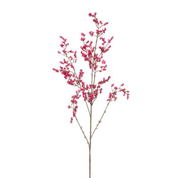 Kunstbloem Berry - 90cm - fuchsia