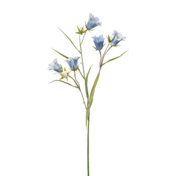 Kunstbloem Campanula - 65cm - blauw