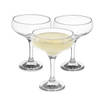 Pasabasche Prosecco/champagneglazen - 6x - transparant - glas - 270 ml - laag model - Champagneglazen