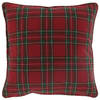 Unique Living - Kerst Tartan Kussen - 45x45cm - Rood