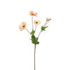 Kunstbloem Anemone wild - 50cm - geel