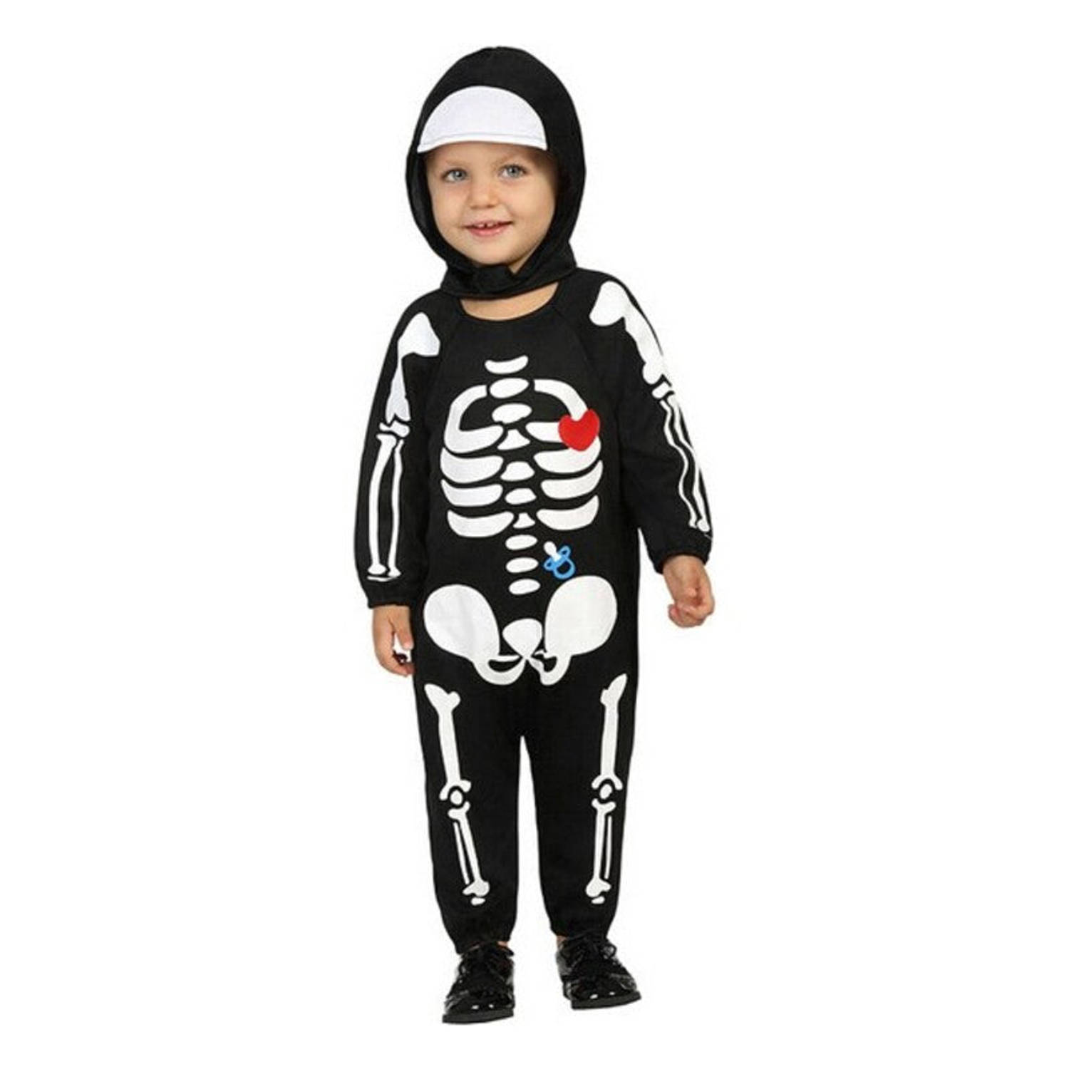 Kostuums voor Baby&apos;s Zwart Skelet 24 Maanden