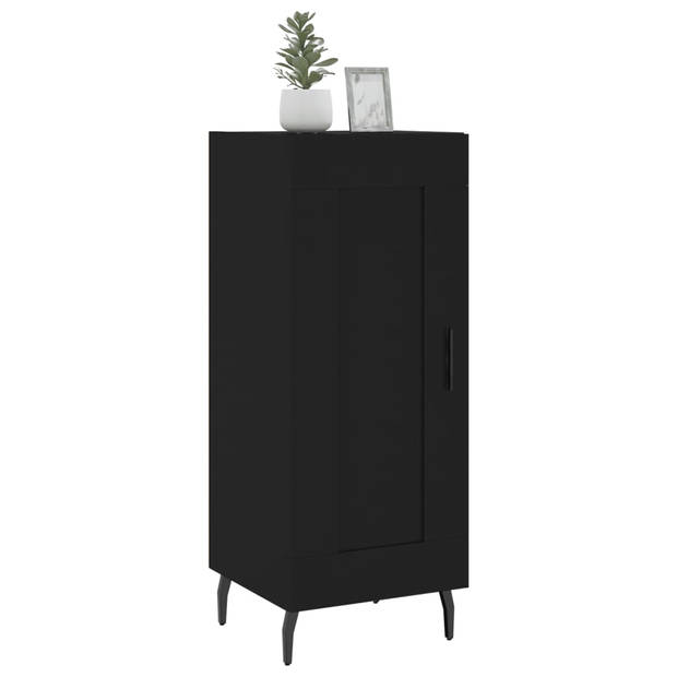 The Living Store Dressoir - Design - Kast - 34.5 x 34 x 90 cm - Zwart