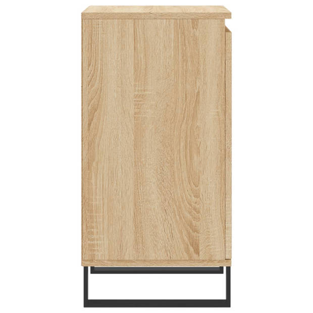 vidaXL Dressoir 40x35x70 cm bewerkt hout sonoma eikenkleurig