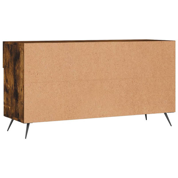 The Living Store Schoenenbank - Trendy en praktisch - Opbergruimte - 102 x 35 x 55 cm - Gerookt eiken