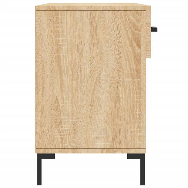 The Living Store Schoenenbank - Sonoma Eiken - 102 x 35 x 55 cm - Duurzaam houten materiaal