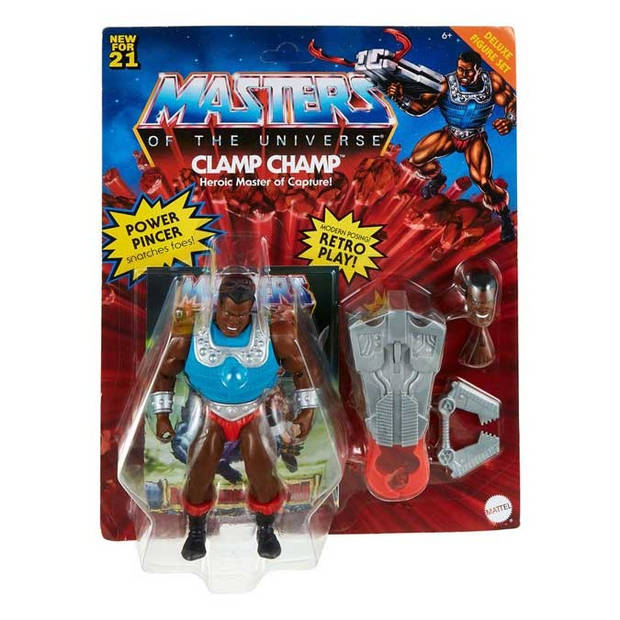 Mattel - Clam Champ - Masters of the Universe - Actiefiguur