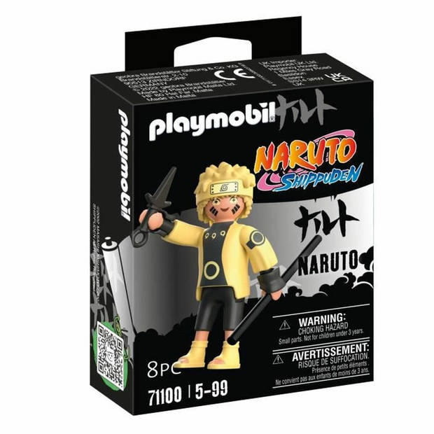 Actiefiguren Playmobil 71100 Naruto 8 Onderdelen