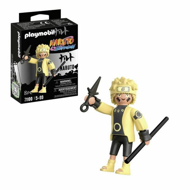 Actiefiguren Playmobil 71100 Naruto 8 Onderdelen