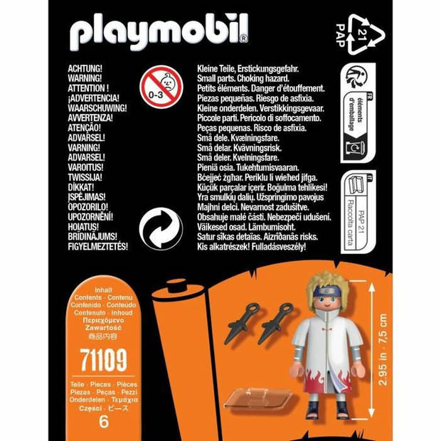 Actiefiguren Playmobil 71109 Minato 6 Onderdelen