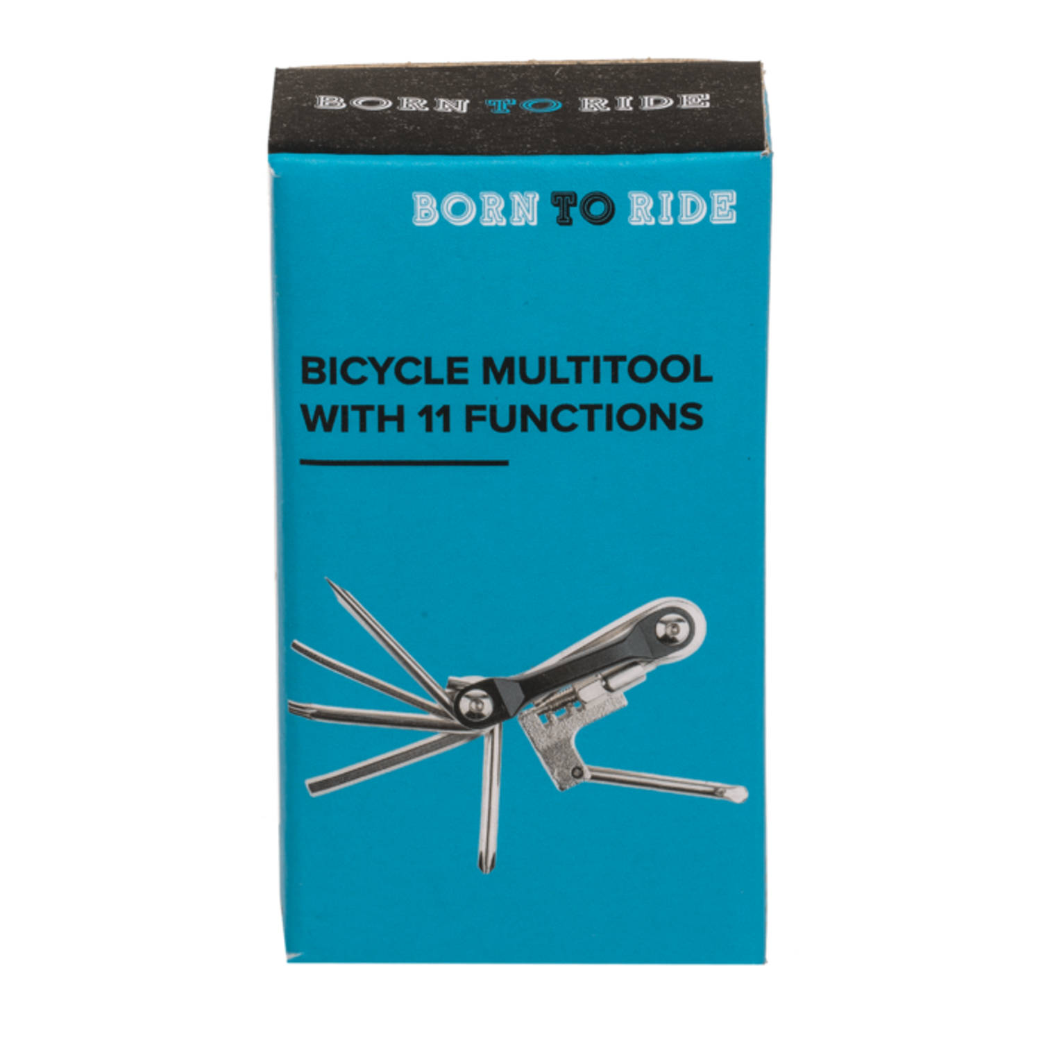 Bicycle multitool with 11 functions