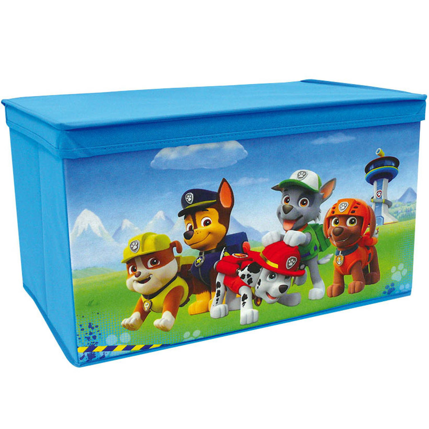 Paw Patrol Speelgoedkist, Squad Opvouwbaar - B 56,5 x D 36 cm x H31 cm