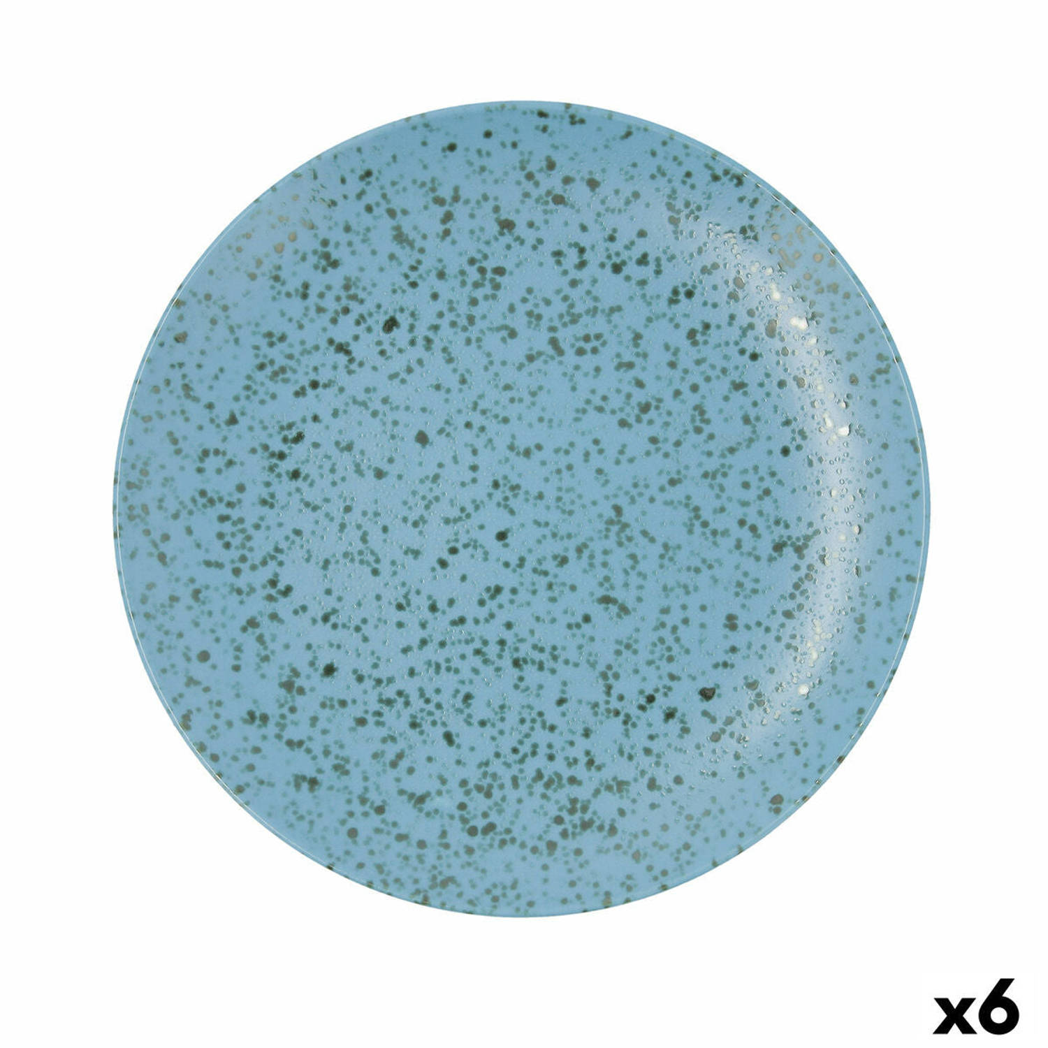 Platt tallrik Ariane Oxide Keramisch Blauw (Ø 31 cm) (6 Stuks)