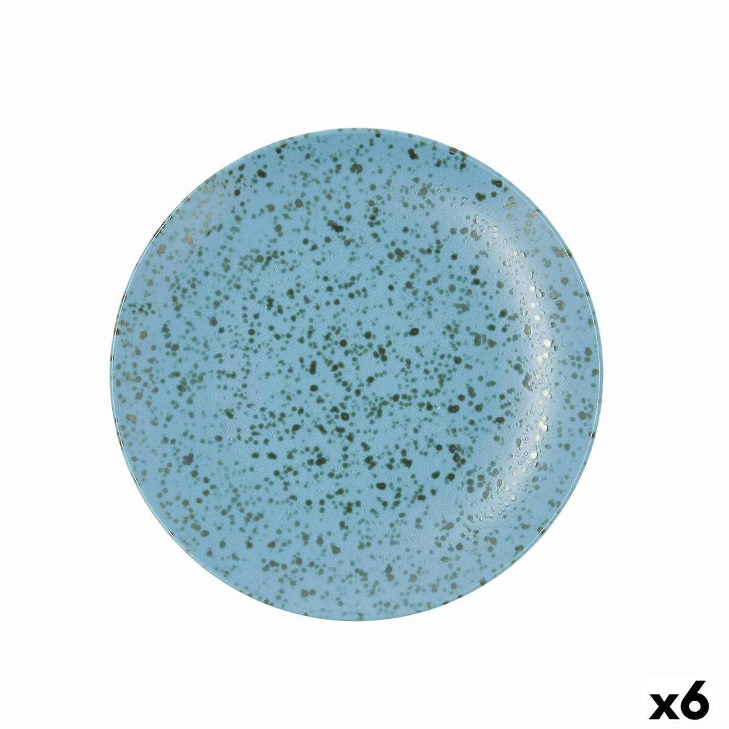 Platt tallrik Ariane Oxide Keramisch Blauw (Ø 27 cm) (6 Stuks)